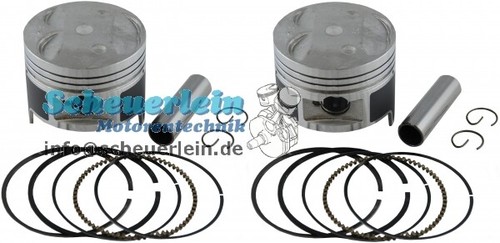 Kit pistoni honda cb400n - kit,