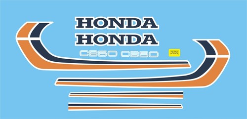 Kit decalcomanie honda cb50 - honda,