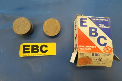 Pastiglie freno ebc fa40 - freno, honda