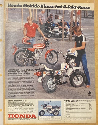 Pubblicità honda cb50j cy50 - honda,